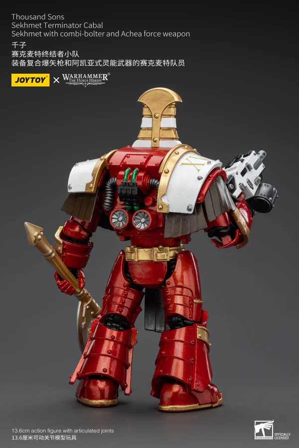 Thousand Sons Sekhmet Terminator Cabal Sekhmet With Combi-Bolter And Achea Force Weapon - Image 9