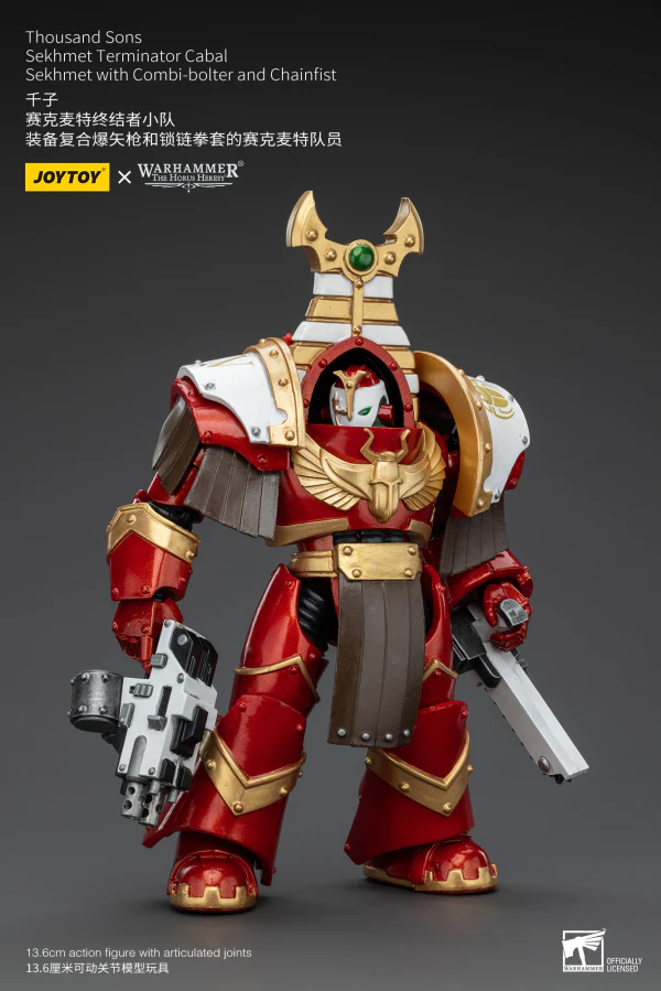 Thousand Sons Sekhmet Terminator Cabal Sekhmet With Combi-Bolter And Chainfist - Image 10