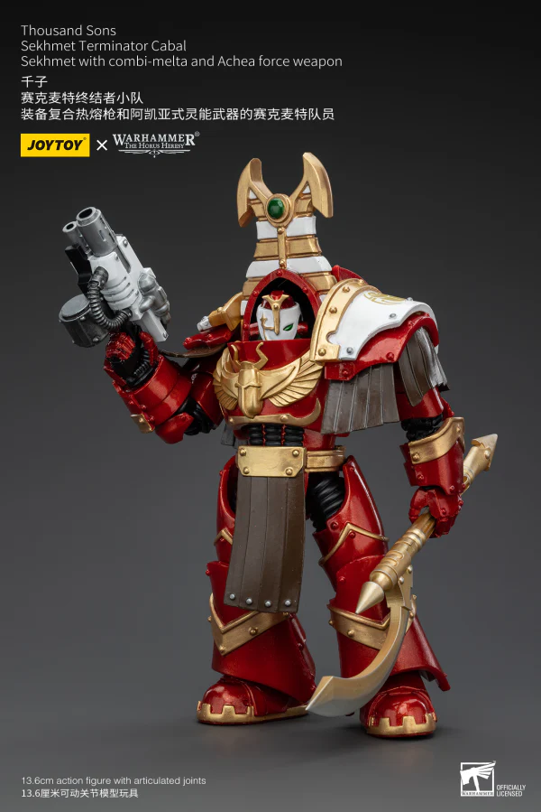 Thousand Sons Sekhmet Terminator Cabal Sekhmet With Combi-Melta And Achea Force Weapon - Image 10