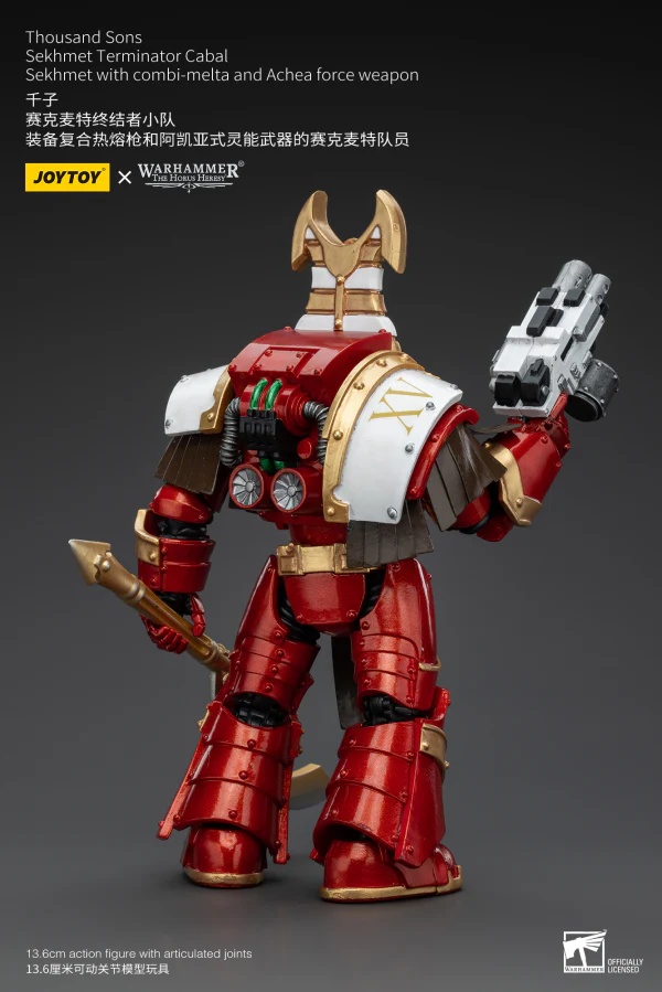 Thousand Sons Sekhmet Terminator Cabal Sekhmet With Combi-Melta And Achea Force Weapon - Image 11