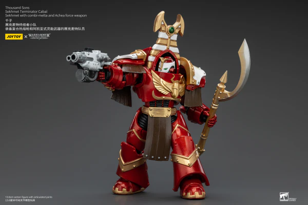 Thousand Sons Sekhmet Terminator Cabal Sekhmet With Combi-Melta And Achea Force Weapon - Image 3
