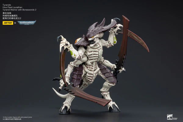 Tyranids Hive Fleet Leviathan Tyranid Warrior with Boneswords 2 - Image 8