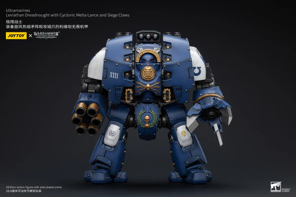 Ultramarines Leviathan Dreadnought with Cyclonic Melta Lance And Siege Claws - Image 14