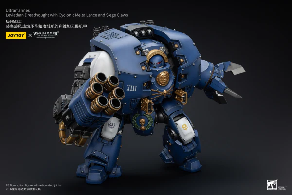 Ultramarines Leviathan Dreadnought with Cyclonic Melta Lance And Siege Claws - Image 4