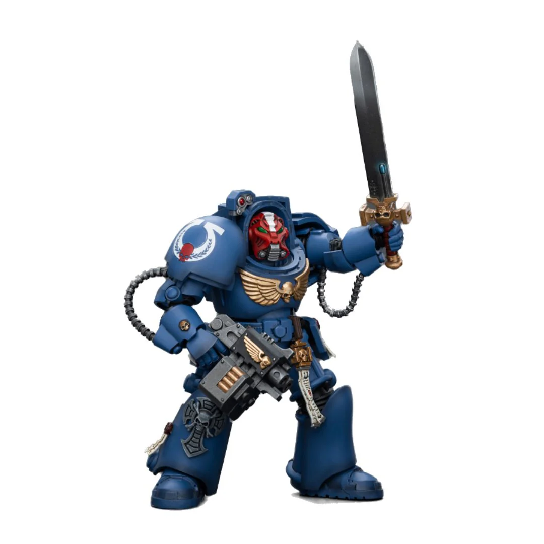 Ultramarines Terminator Squad Sergeant with Power Sword and Teleport Homer - Image 2