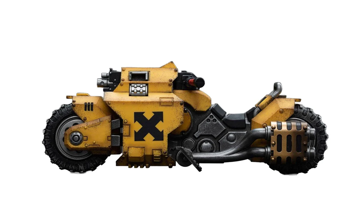 Warhammer 40K-Imperial Fists Raider-pattern Combat Bike
