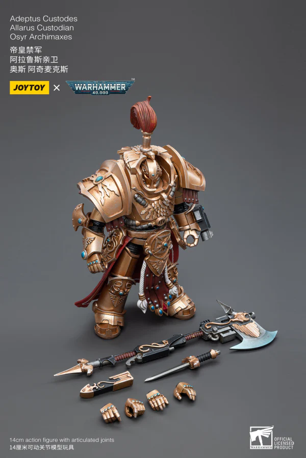 Adeptus Custodes Allarus custodian with Castellan Axe - Image 12