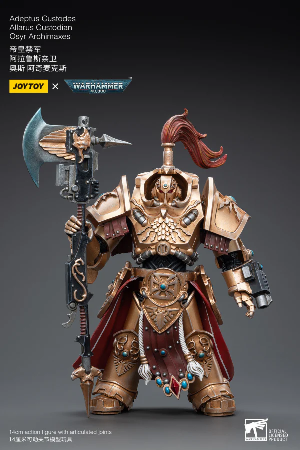 Adeptus Custodes Allarus custodian with Castellan Axe - Image 14