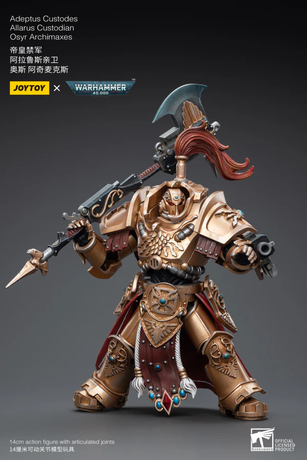 Adeptus Custodes Allarus custodian with Castellan Axe - Image 16
