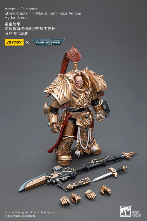 Adeptus Custodes Shield-Captain in Allarus Terminator Armour Hydon Seronis - Image 13