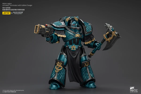 Alpha Legion Lernaean Terminator with Volkite Charger - Image 11