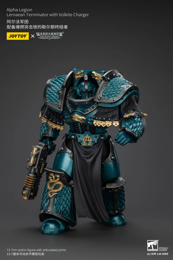 Alpha Legion Lernaean Terminator with Volkite Charger - Image 3