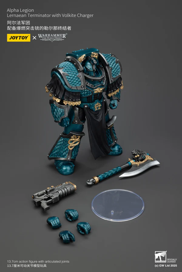 Alpha Legion Lernaean Terminator with Volkite Charger - Image 5