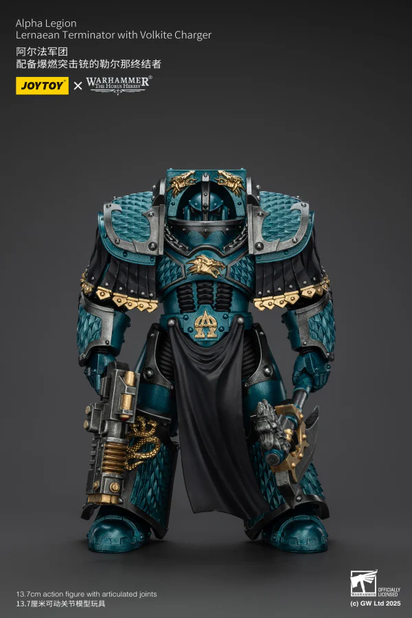 Alpha Legion Lernaean Terminator with Volkite Charger - Image 7