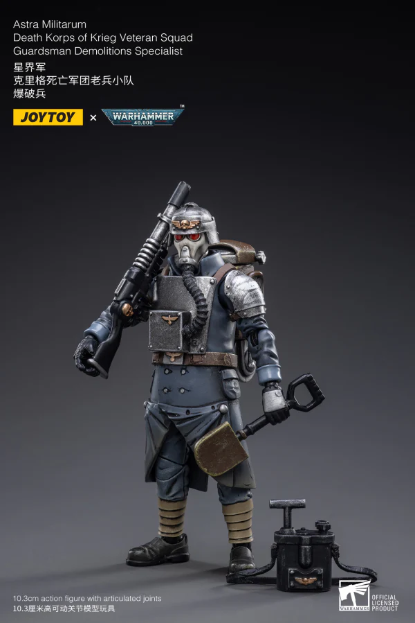 Astra Militarum Death Korps of Krieg Veteran Squad Guardsman Demolitions Specialist - Image 2