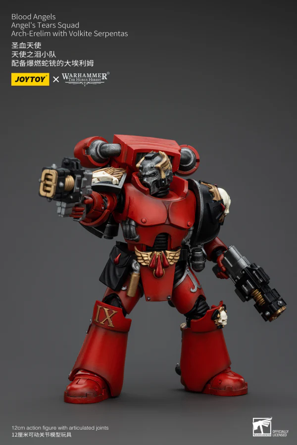 Blood Angels Angel's Tears Squad Arch-Erelim with Volkite Serpentas - Image 7