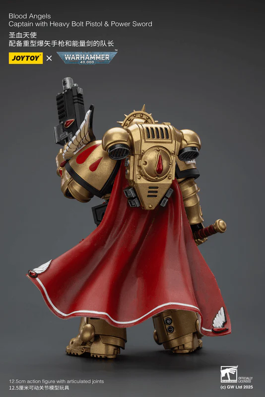 Blood Angels Captain with Heavy Bolt Pistol & Power Sword - Image 22