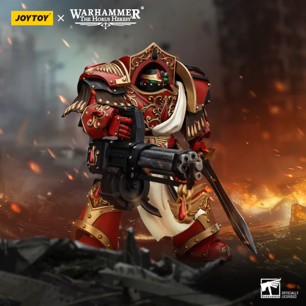 Blood Angels Crimson Paladins Squad Crimson Paladin with Iliastus Assault Cannon - Image 11