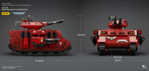 Blood Angels Predator Annihilator with Twin Lascannons - Image 26