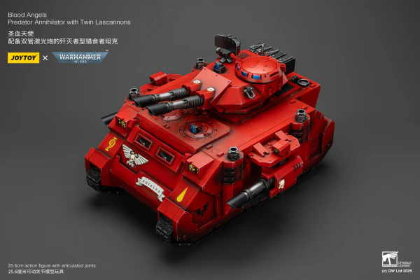 Blood Angels Predator Annihilator with Twin Lascannons - Image 31