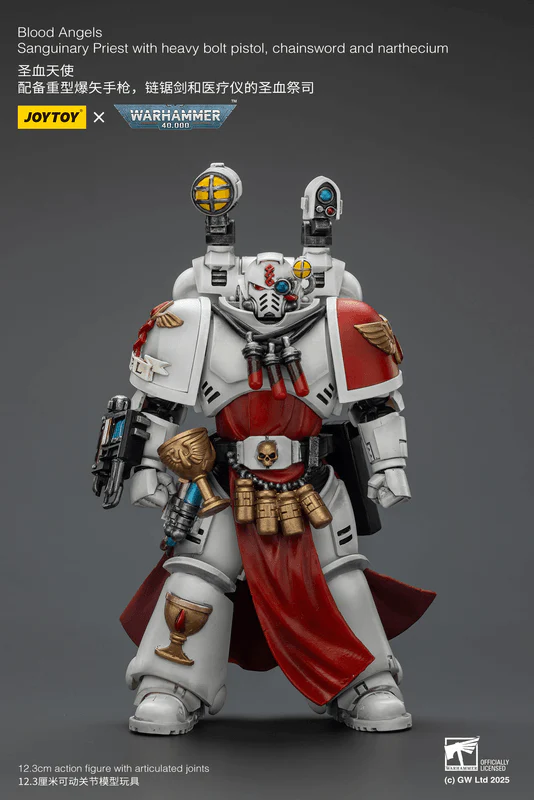 Blood Angels Sanguinary Priest with Heavy bolt pistol, chainsword and narthecium - Image 6