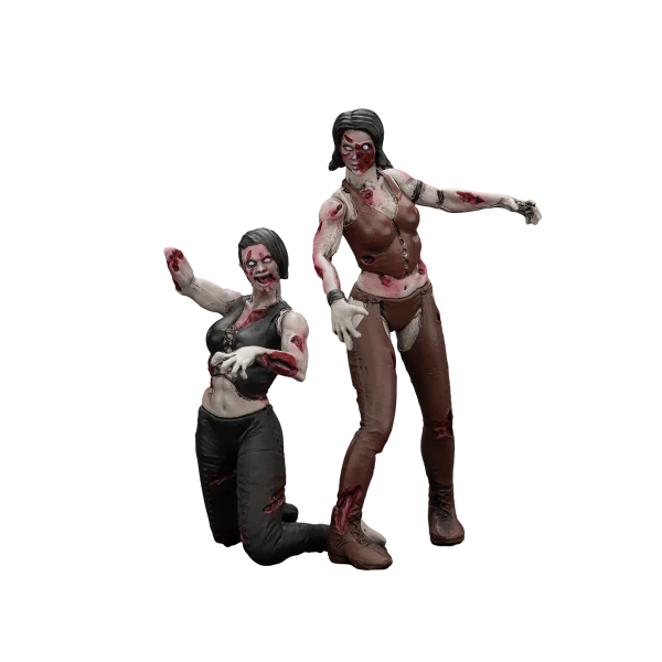 Dark Source Zombie Figure Female wrestlers - Image 14