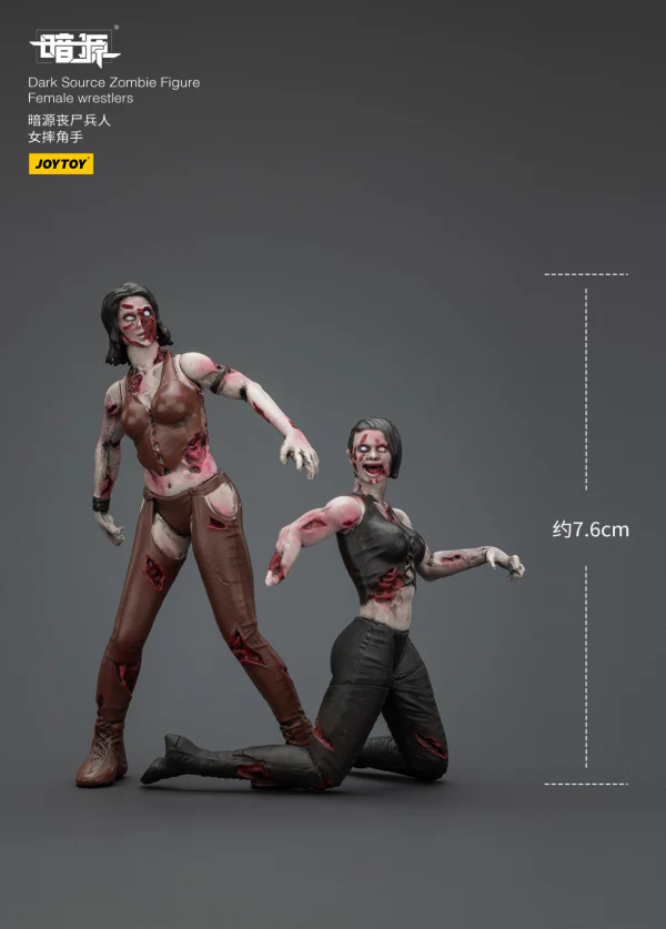 Dark Source Zombie Figure Female wrestlers - Image 4