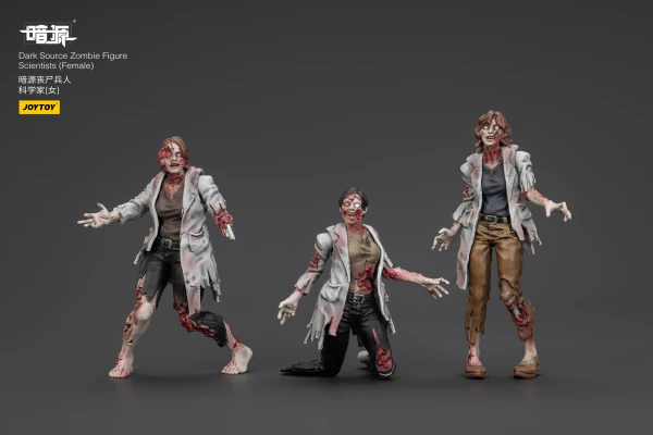 Dark Source Zombie Figure Scientists (Female) - Image 4