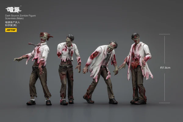 Dark Source Zombie Figure Scientists (Male) - Image 4