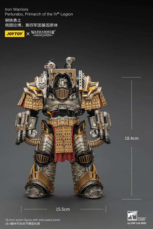 Iron Warriors Perturabo, Primarch of the lVth Legion - Image 12