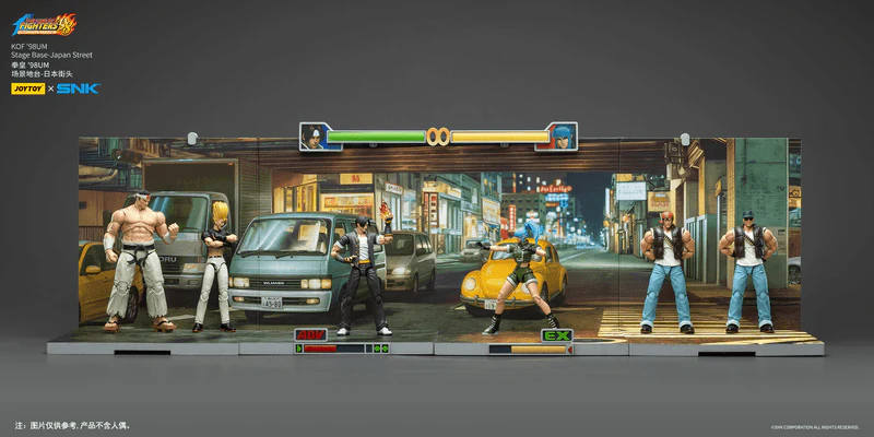 KOF '98UM Stage Base-Japan Street - Image 9