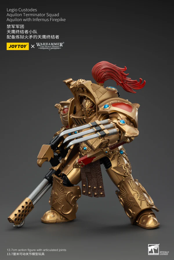 Legio Custodes Aquilon Terminator Squad Aquilon with Infernus Firepike - Image 10