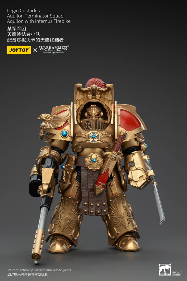 Legio Custodes Aquilon Terminator Squad Aquilon with Infernus Firepike - Image 5