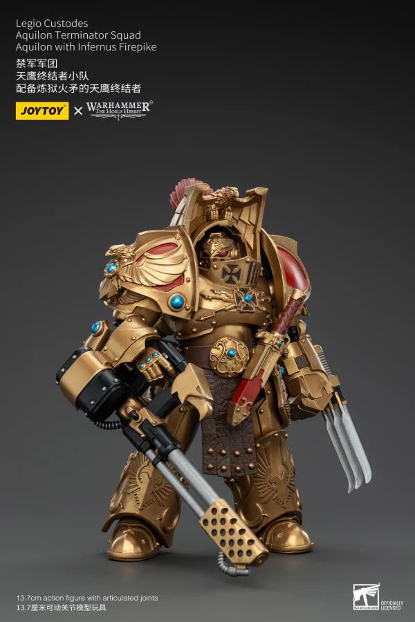 Legio Custodes Aquilon Terminator Squad Aquilon with Infernus Firepike - Image 6