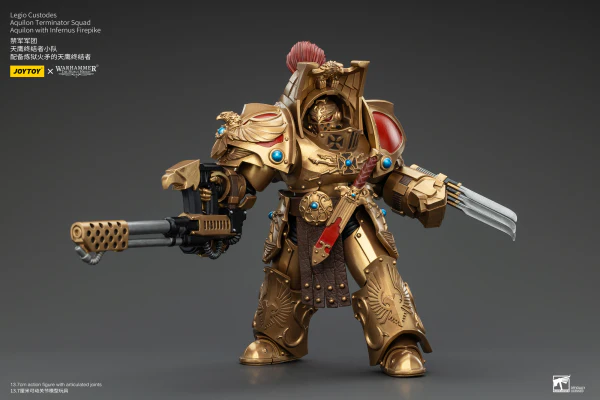 Legio Custodes Aquilon Terminator Squad Aquilon with Infernus Firepike - Image 8