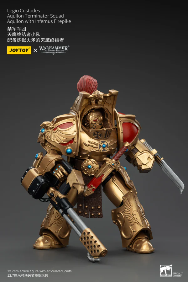 Legio Custodes Aquilon Terminator Squad Aquilon with Infernus Firepike - Image 9