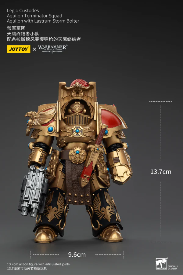 Legio Custodes Aquilon Terminator Squad Aquilon with Lastrum Storm Bolter - Image 3