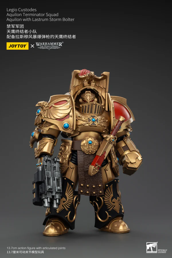 Legio Custodes Aquilon Terminator Squad Aquilon with Lastrum Storm Bolter - Image 5