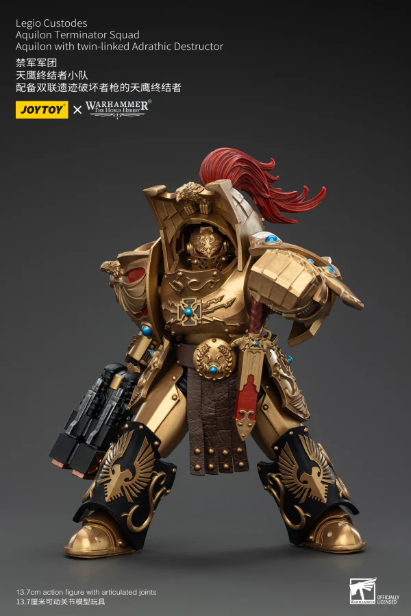 Legio Custodes Aquilon Terminator Squad Aquilon with twin-linked Adrathic Destructor - Image 10