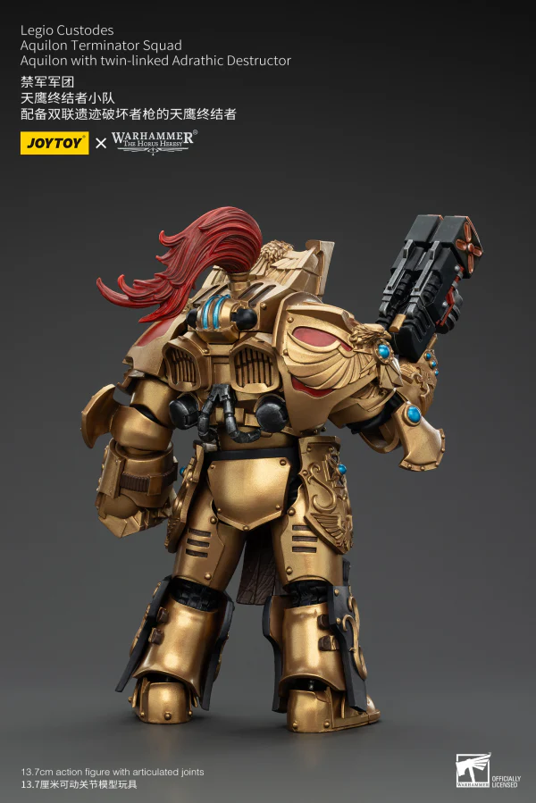 Legio Custodes Aquilon Terminator Squad Aquilon with twin-linked Adrathic Destructor - Image 7