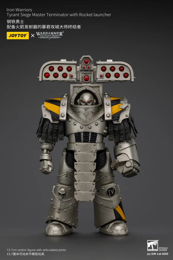 lron Warriors Tyrant Siege Master Terminator with Rocket launcher - Image 11