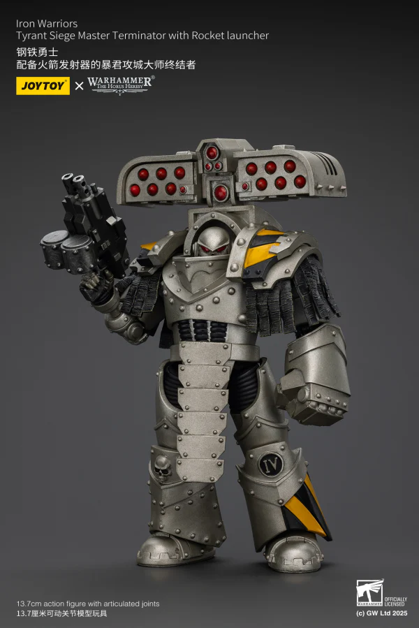 lron Warriors Tyrant Siege Master Terminator with Rocket launcher - Image 12