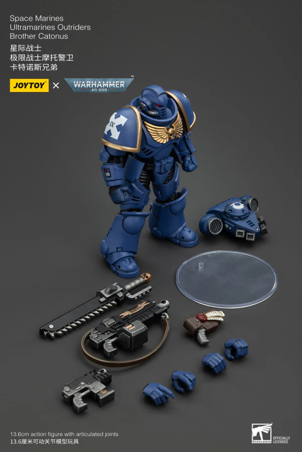 Space Marines Ultramarines Outriders Brother Catonus - Image 5