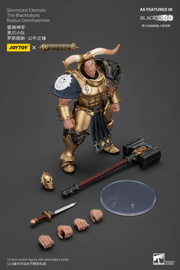 Stormcast Eternals The Blacktalons Rostus Oxenhammer - Image 2