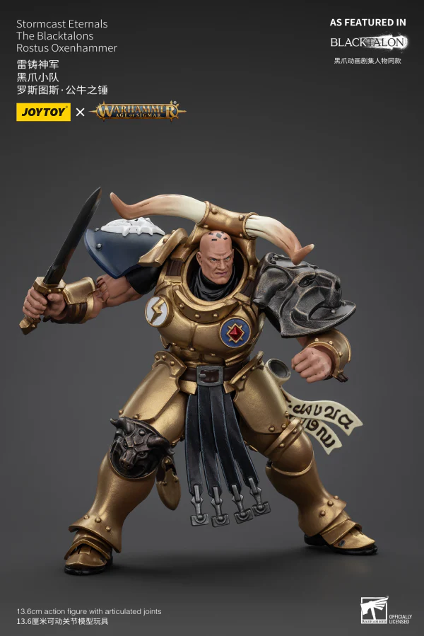 Stormcast Eternals The Blacktalons Rostus Oxenhammer - Image 3