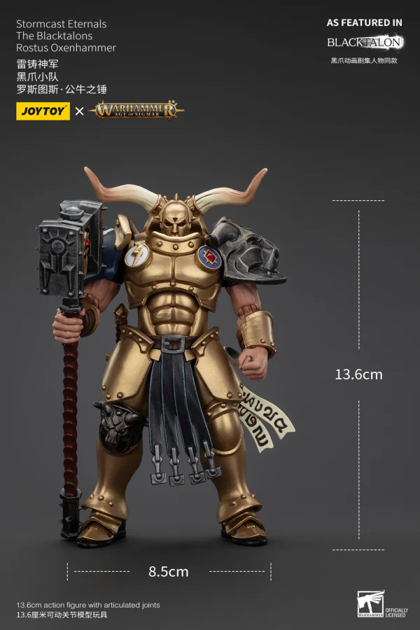 Stormcast Eternals The Blacktalons Rostus Oxenhammer - Image 4