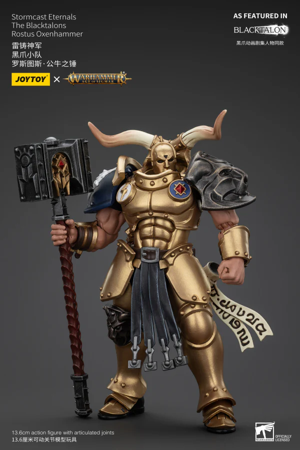 Stormcast Eternals The Blacktalons Rostus Oxenhammer - Image 5
