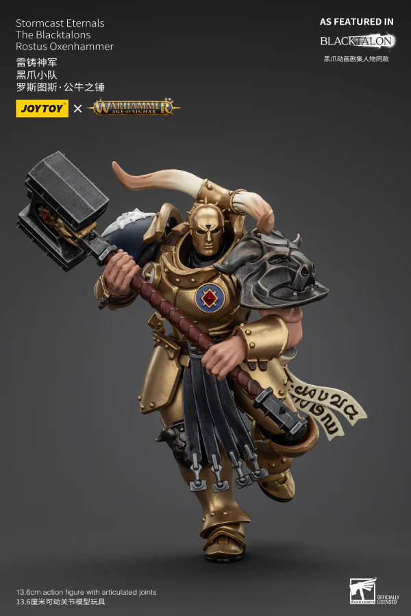 Stormcast Eternals The Blacktalons Rostus Oxenhammer - Image 8