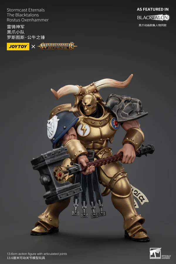 Stormcast Eternals The Blacktalons Rostus Oxenhammer - Image 9