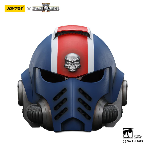 Ultramarines Lieutenant Titus' MKX Helmet - Image 16